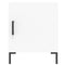 vidaXL Bedside Cabinets 2 pcs White 40x40x50 cm Engineered Wood