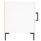 vidaXL Bedside Cabinets 2 pcs White 40x40x50 cm Engineered Wood