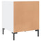 vidaXL Bedside Cabinets 2 pcs White 40x40x50 cm Engineered Wood