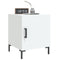 vidaXL Bedside Cabinets 2 pcs White 40x40x50 cm Engineered Wood