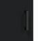 vidaXL Bedside Cabinet Black 40x40x50 cm Engineered Wood