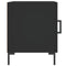 vidaXL Bedside Cabinets 2 pcs Black 40x40x50 cm Engineered Wood