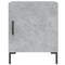 vidaXL Bedside Cabinet Concrete Grey 40x40x50 cm Engineered Wood