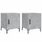 vidaXL Bedside Cabinets 2 pcs Concrete Grey 40x40x50 cm Engineered Wood