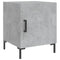 vidaXL Bedside Cabinets 2 pcs Concrete Grey 40x40x50 cm Engineered Wood