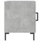 vidaXL Bedside Cabinets 2 pcs Concrete Grey 40x40x50 cm Engineered Wood