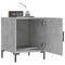 vidaXL Bedside Cabinets 2 pcs Concrete Grey 40x40x50 cm Engineered Wood