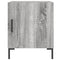 vidaXL Bedside Cabinet Grey Sonoma 40x40x50 cm Engineered Wood