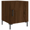 vidaXL Bedside Cabinets 2 pcs Brown Oak 40x40x50 cm Engineered Wood