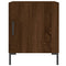 vidaXL Bedside Cabinets 2 pcs Brown Oak 40x40x50 cm Engineered Wood