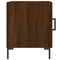 vidaXL Bedside Cabinets 2 pcs Brown Oak 40x40x50 cm Engineered Wood