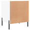 vidaXL Bedside Cabinets 2 pcs High Gloss White 40x40x50 cm Engineered Wood
