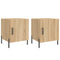 vidaXL Bedside Cabinets 2 pcs Sonoma Oak 40x40x50 cm Engineered Wood