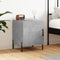vidaXL Bedside Cabinet Concrete Grey 40x40x50 cm Engineered Wood