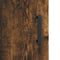 vidaXL Bedside Cabinets 2 pcs Smoked Oak 40x40x50 cm Engineered Wood