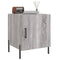 vidaXL Bedside Cabinets 2 pcs Grey Sonoma 40x40x50 cm Engineered Wood