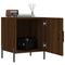 vidaXL Bedside Cabinet Brown Oak 40x40x50 cm Engineered Wood