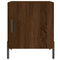vidaXL Bedside Cabinet Brown Oak 40x40x50 cm Engineered Wood