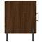 vidaXL Bedside Cabinet Brown Oak 40x40x50 cm Engineered Wood