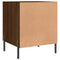 vidaXL Bedside Cabinet Brown Oak 40x40x50 cm Engineered Wood