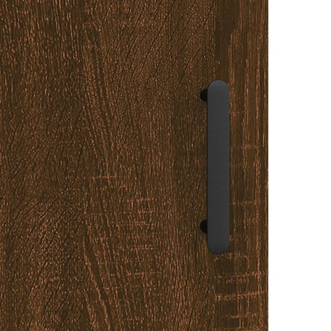 vidaXL Bedside Cabinets 2 pcs Brown Oak 40x40x50 cm Engineered Wood