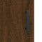vidaXL Bedside Cabinets 2 pcs Brown Oak 40x40x50 cm Engineered Wood