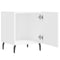 vidaXL Bedside Cabinets 2 pcs White 40x40x50 cm Engineered Wood