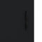 vidaXL Bedside Cabinets 2 pcs Black 40x40x50 cm Engineered Wood