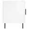 vidaXL Bedside Cabinets 2 pcs High Gloss White 40x40x50 cm Engineered Wood