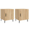 vidaXL Bedside Cabinets 2 pcs Sonoma Oak 40x40x50 cm Engineered Wood