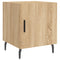 vidaXL Bedside Cabinets 2 pcs Sonoma Oak 40x40x50 cm Engineered Wood
