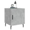 vidaXL Bedside Cabinet Concrete Grey 40x40x50 cm Engineered Wood