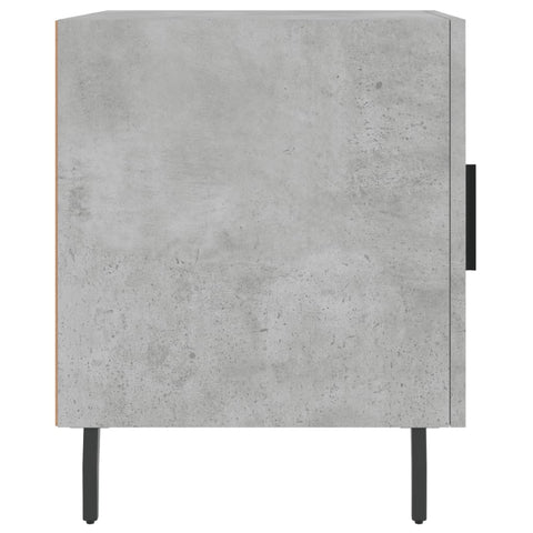 vidaXL Bedside Cabinet Concrete Grey 40x40x50 cm Engineered Wood