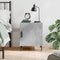 vidaXL Bedside Cabinet Concrete Grey 40x40x50 cm Engineered Wood