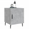 vidaXL Bedside Cabinets 2 pcs Concrete Grey 40x40x50 cm Engineered Wood