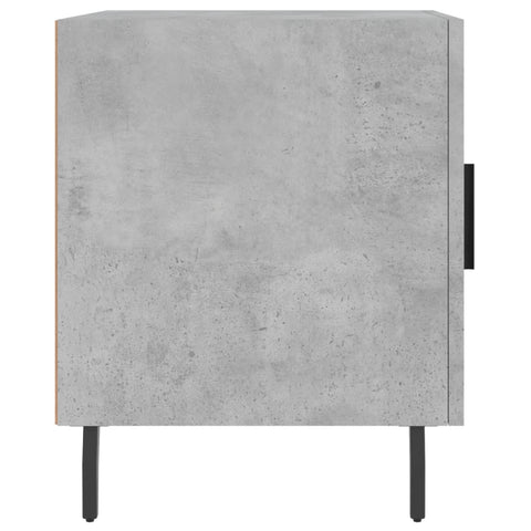 vidaXL Bedside Cabinets 2 pcs Concrete Grey 40x40x50 cm Engineered Wood