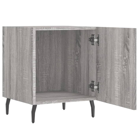 vidaXL Bedside Cabinets 2 pcs Grey Sonoma 40x40x50 cm Engineered Wood