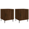 vidaXL Bedside Cabinets 2 pcs Brown Oak 40x40x50 cm Engineered Wood