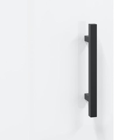 vidaXL Bedside Cabinet High Gloss White 40x40x50 cm Engineered Wood