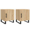 vidaXL Bedside Cabinets 2 pcs Sonoma Oak 40x40x50 cm Engineered Wood