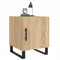 vidaXL Bedside Cabinets 2 pcs Sonoma Oak 40x40x50 cm Engineered Wood