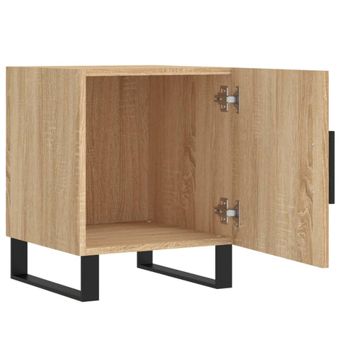 vidaXL Bedside Cabinets 2 pcs Sonoma Oak 40x40x50 cm Engineered Wood
