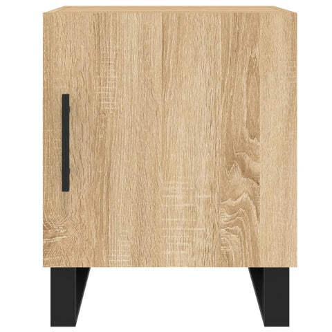 vidaXL Bedside Cabinets 2 pcs Sonoma Oak 40x40x50 cm Engineered Wood
