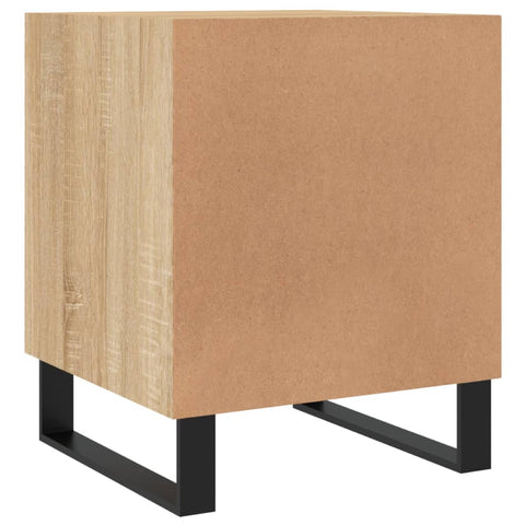 vidaXL Bedside Cabinets 2 pcs Sonoma Oak 40x40x50 cm Engineered Wood