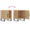 vidaXL Bedside Cabinets 2 pcs Sonoma Oak 40x40x50 cm Engineered Wood