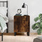 vidaXL Bedside Cabinet Smoked Oak 40x40x50 cm Engineered Wood