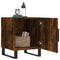 vidaXL Bedside Cabinets 2 pcs Smoked Oak 40x40x50 cm Engineered Wood