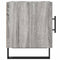 vidaXL Bedside Cabinet Grey Sonoma 40x40x50 cm Engineered Wood
