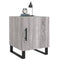 vidaXL Bedside Cabinets 2 pcs Grey Sonoma 40x40x50 cm Engineered Wood