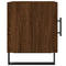 vidaXL Bedside Cabinet Brown Oak 40x40x50 cm Engineered Wood
